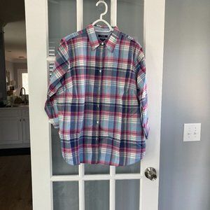 Chaps No Iron Blouse - 3/4th Sleeve